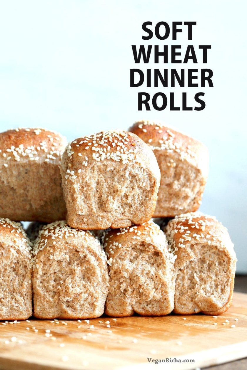 Soft Whole Wheat Dinner Rolls with Tangzhong Starter Soft Whole Wheat Dinner Rolls with Tangzhong Starter