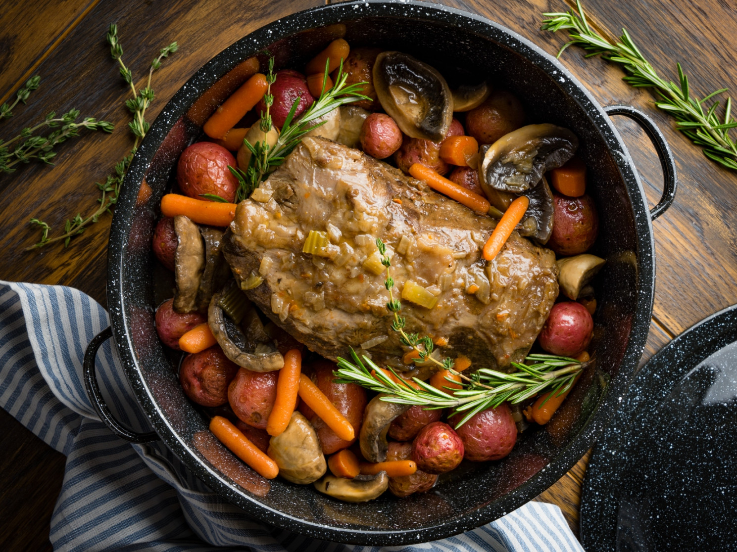 Succulent Minute Steak Roast in Vegetable Sauce