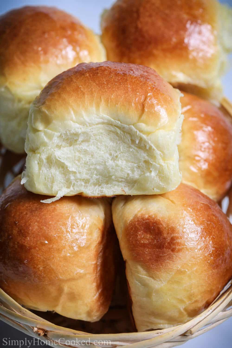 Super Soft Brioche Dinner Rolls - Simply Home Cooked