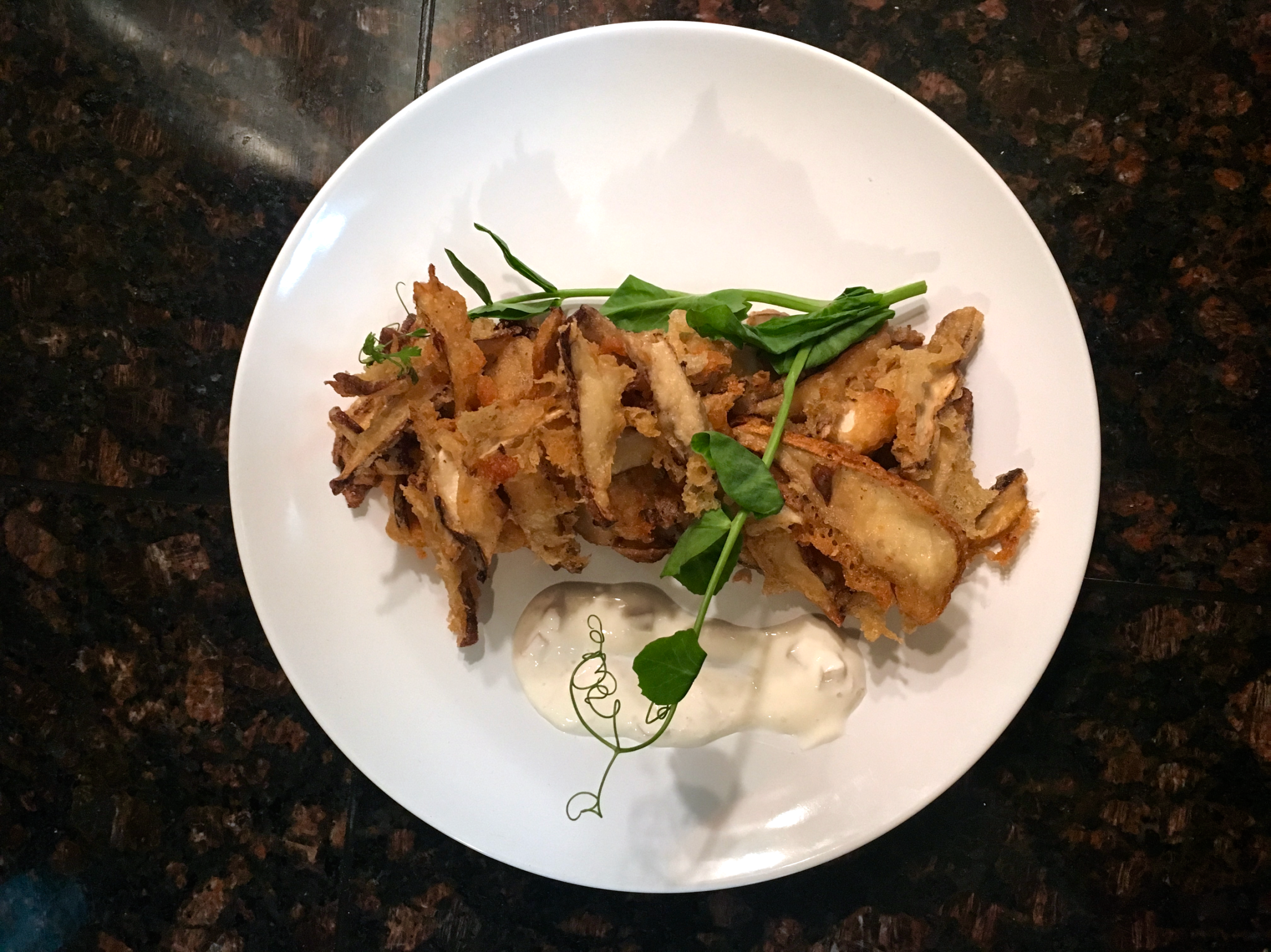 Tempura-Fried Pheasant Back Mushrooms — Elevated Wild Tempura-Fried Pheasant Back Mushrooms — Elevated Wild