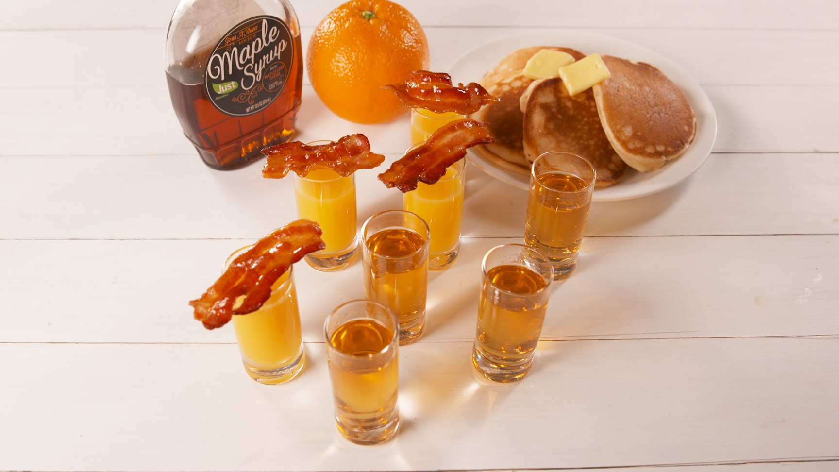 These Pancake Shots Taste Just Like Breakfast